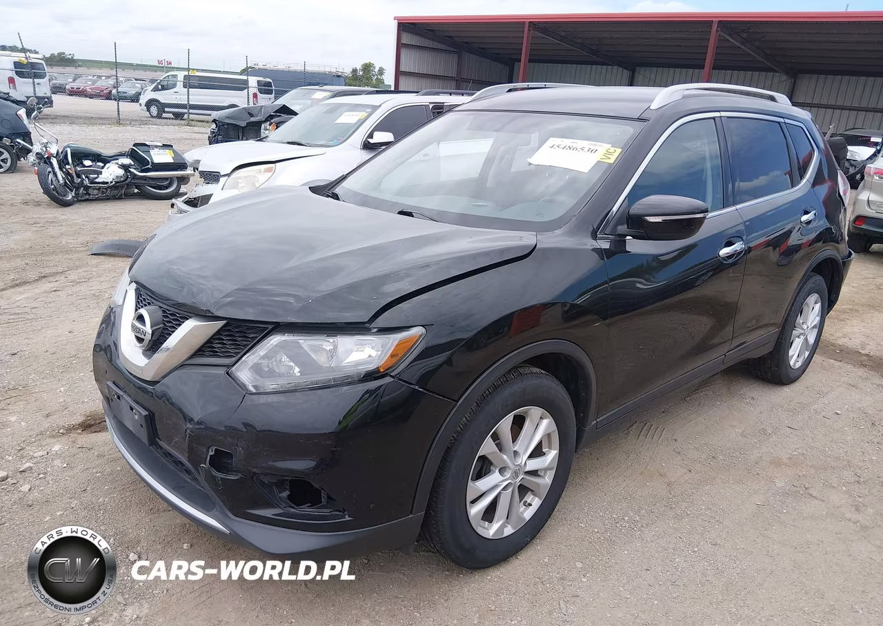 2014 Nissan Rogue Sv VIN:5N1AT2MV6EC751117 - 2