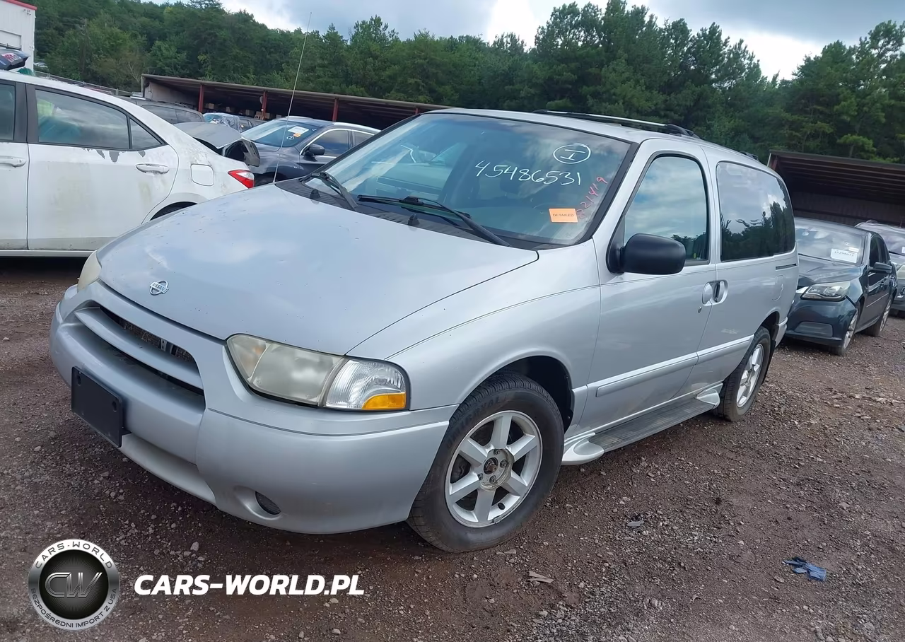 2001 Nissan Quest Gle VIN:4N2ZN17T11D821419 - 2