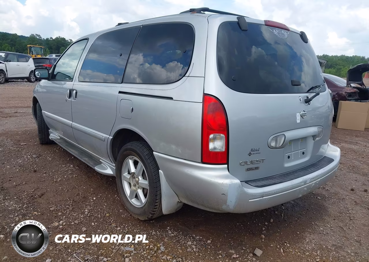 2001 Nissan Quest Gle VIN:4N2ZN17T11D821419 - 3