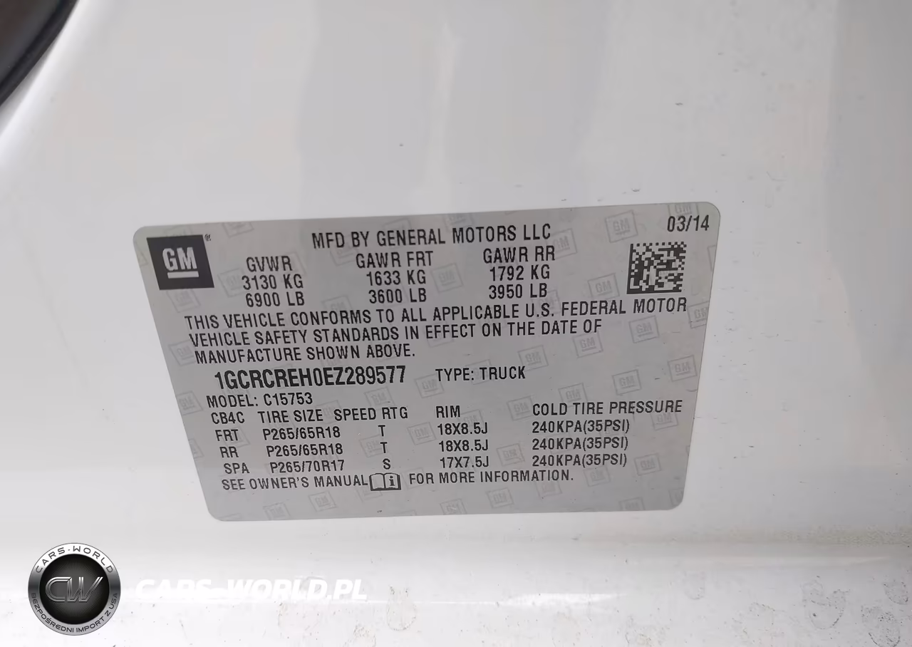 2014 Chevrolet Silverado 1500 1Lt VIN:1GCRCREH0EZ289577 - 9