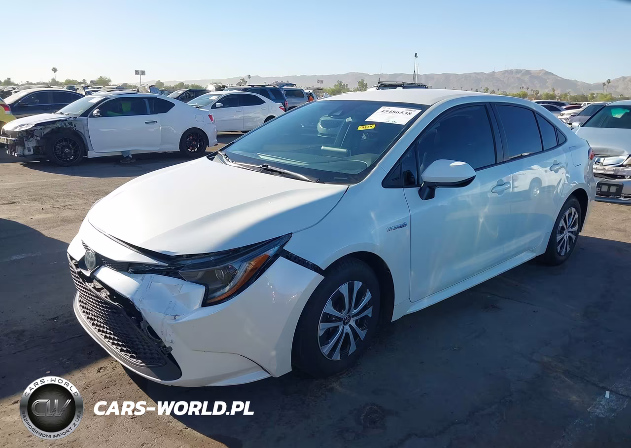 2021 Toyota Corolla Hybrid Le VIN:JTDEAMDE8MJ013501 - 2