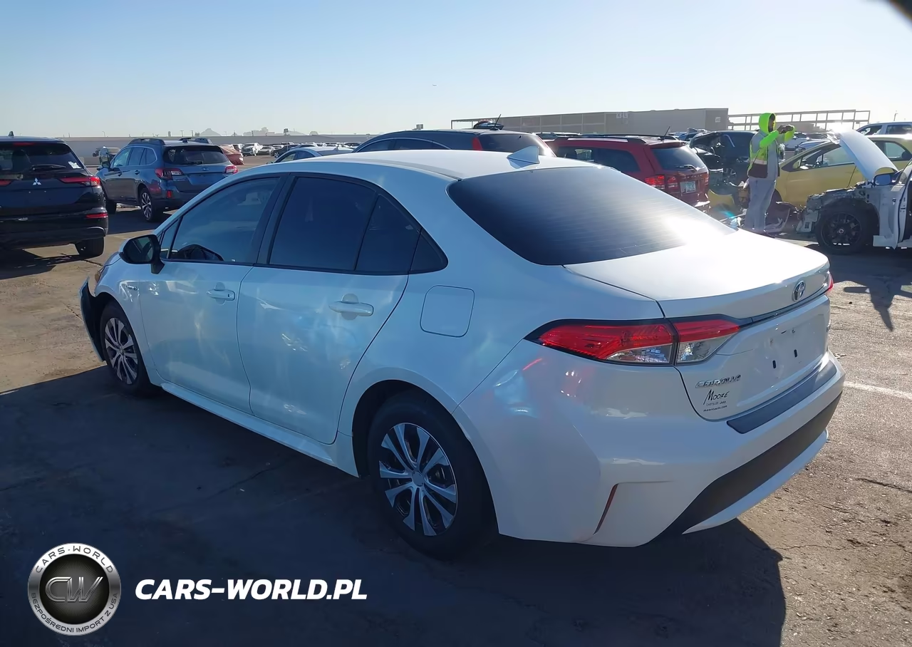 2021 Toyota Corolla Hybrid Le VIN:JTDEAMDE8MJ013501 - 3