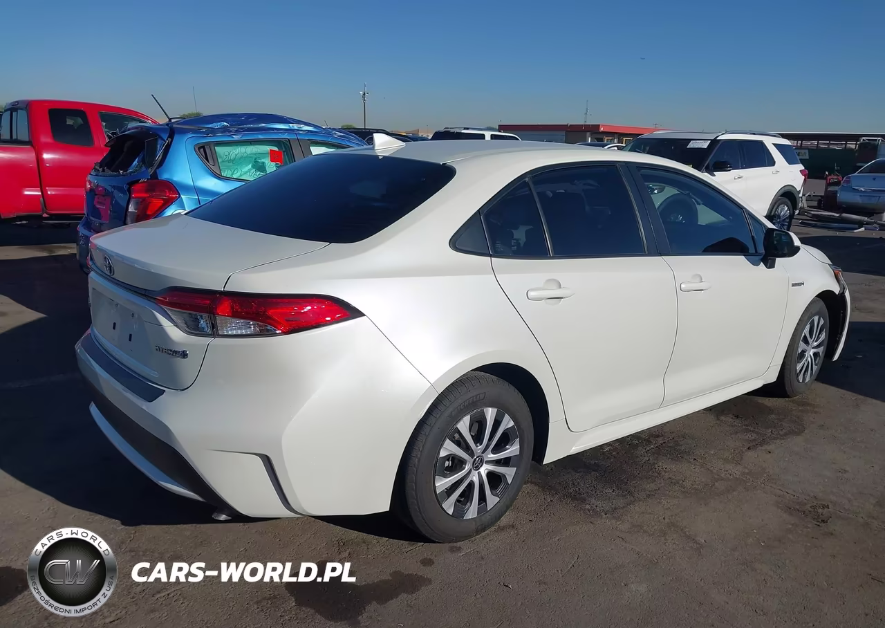 2021 Toyota Corolla Hybrid Le VIN:JTDEAMDE8MJ013501 - 4