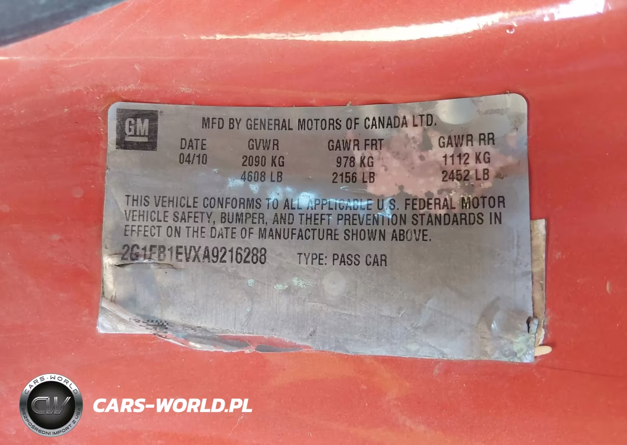 2010 Chevrolet Camaro 1Lt VIN:2G1FB1EVXA9216288 - 9
