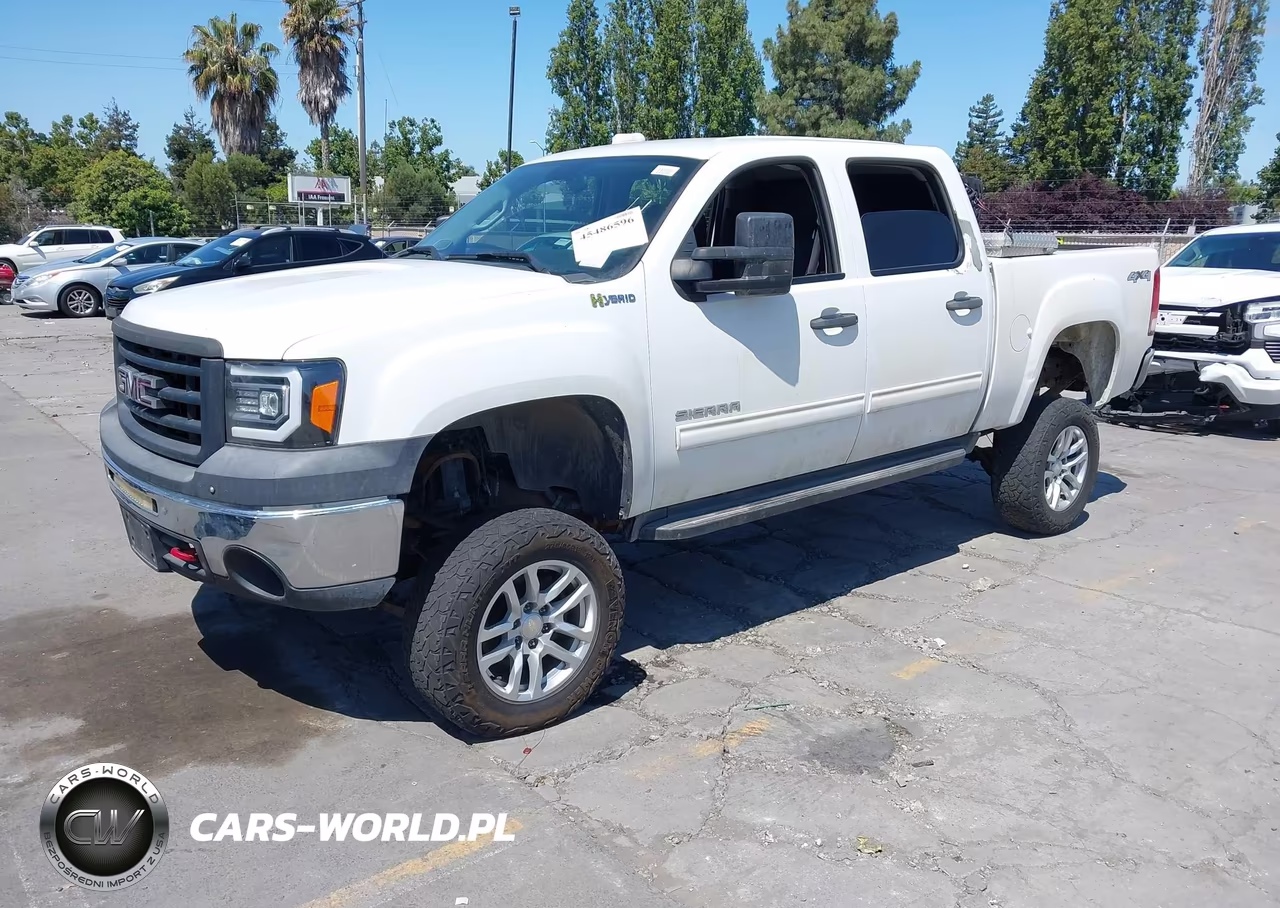 2011 GMC Sierra 1500 Hybrid 3Ha VIN:3GTU2YEJ8BG163635 - 2