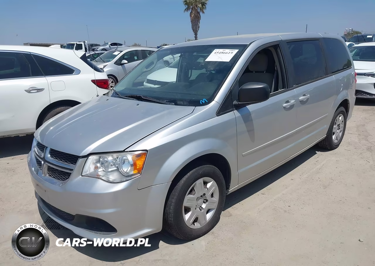 2012 Dodge Grand Caravan Se-Avp VIN:2C4RDGBGXCR195159 - 2