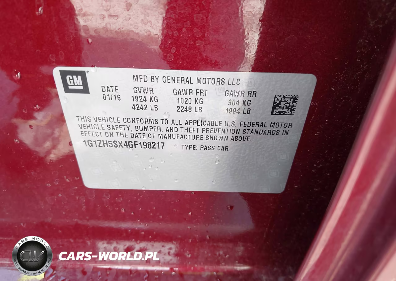 2016 Chevrolet Malibu Premier VIN:1G1ZH5SX4GF198217 - 9