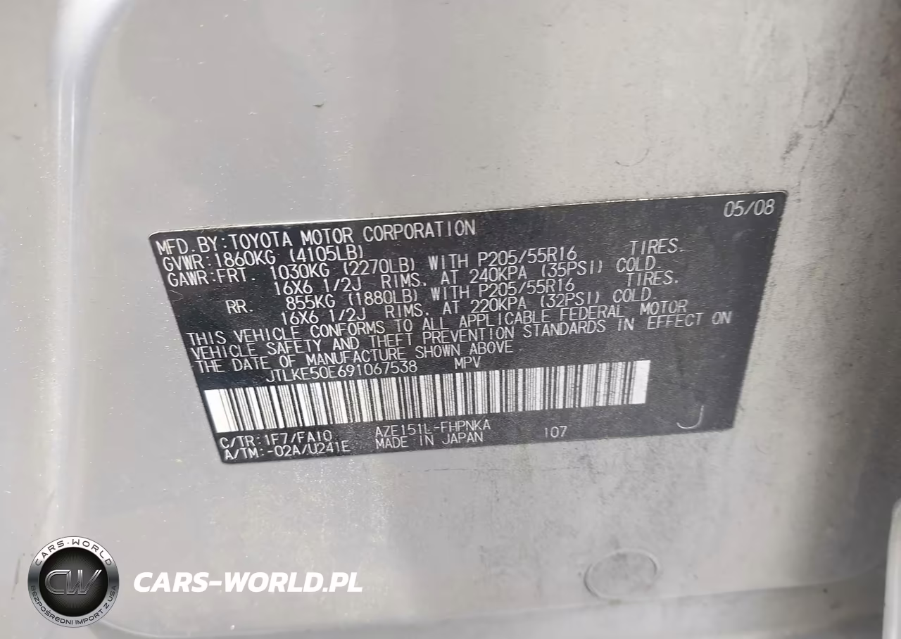 2009 Scion Xb VIN:JTLKE50E691067538 - 9