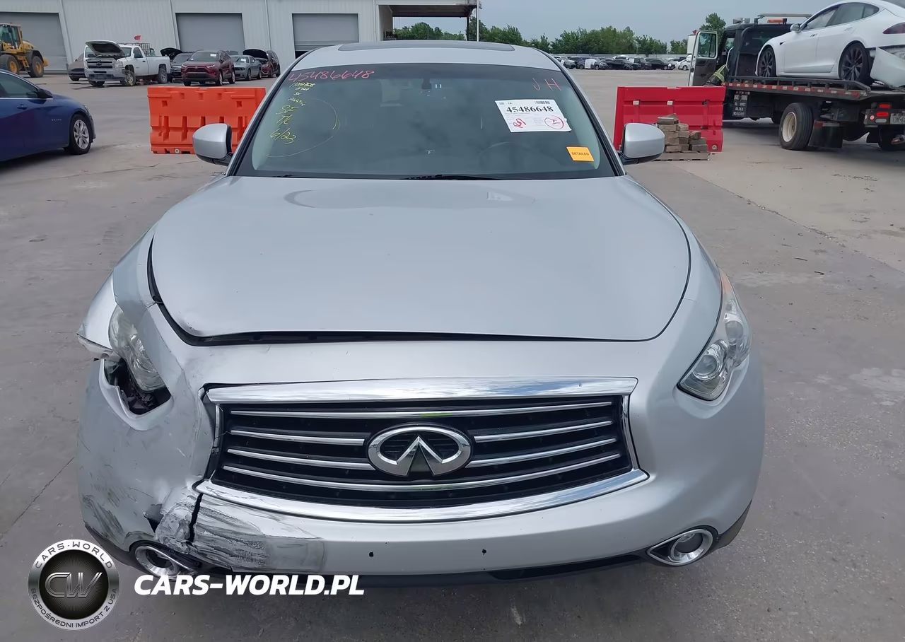 2016 Infiniti Qx70 VIN:JN8CS1MU5GM670273 - 12