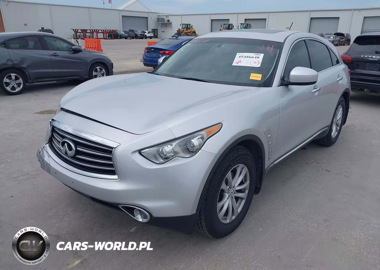 2016 Infiniti Qx70 VIN:JN8CS1MU5GM670273 - 2