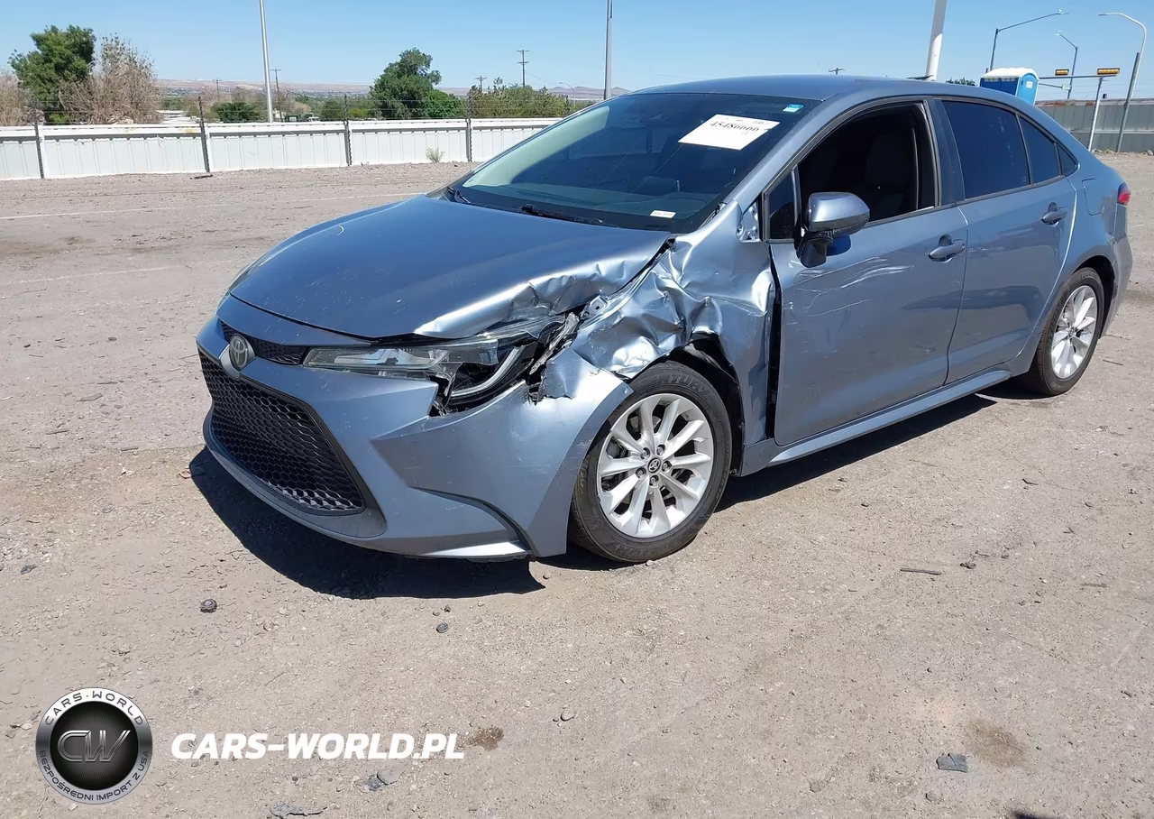 2021 Toyota Corolla Le VIN:5YFVPMAE6MP269036 - 2