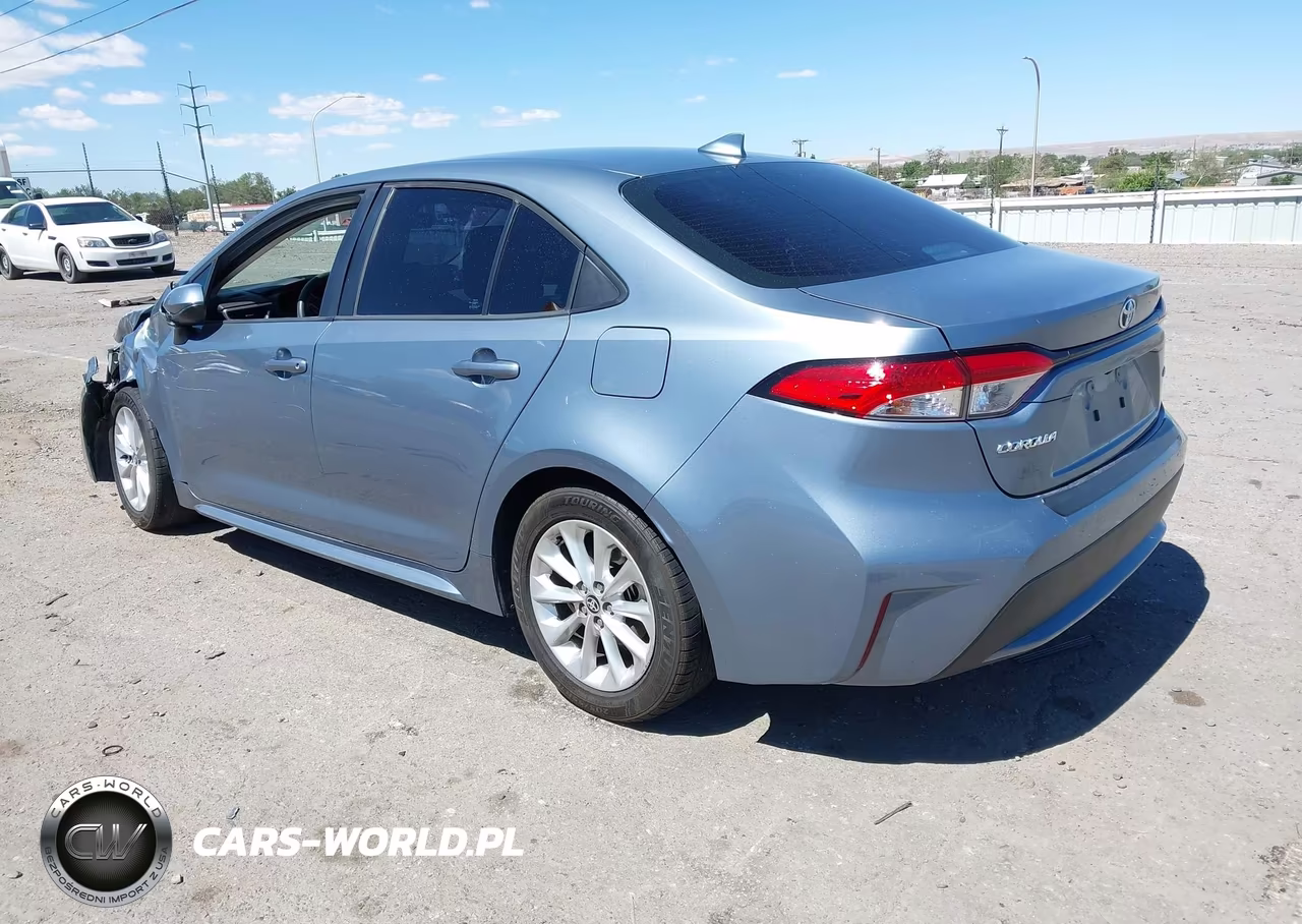 2021 Toyota Corolla Le VIN:5YFVPMAE6MP269036 - 3