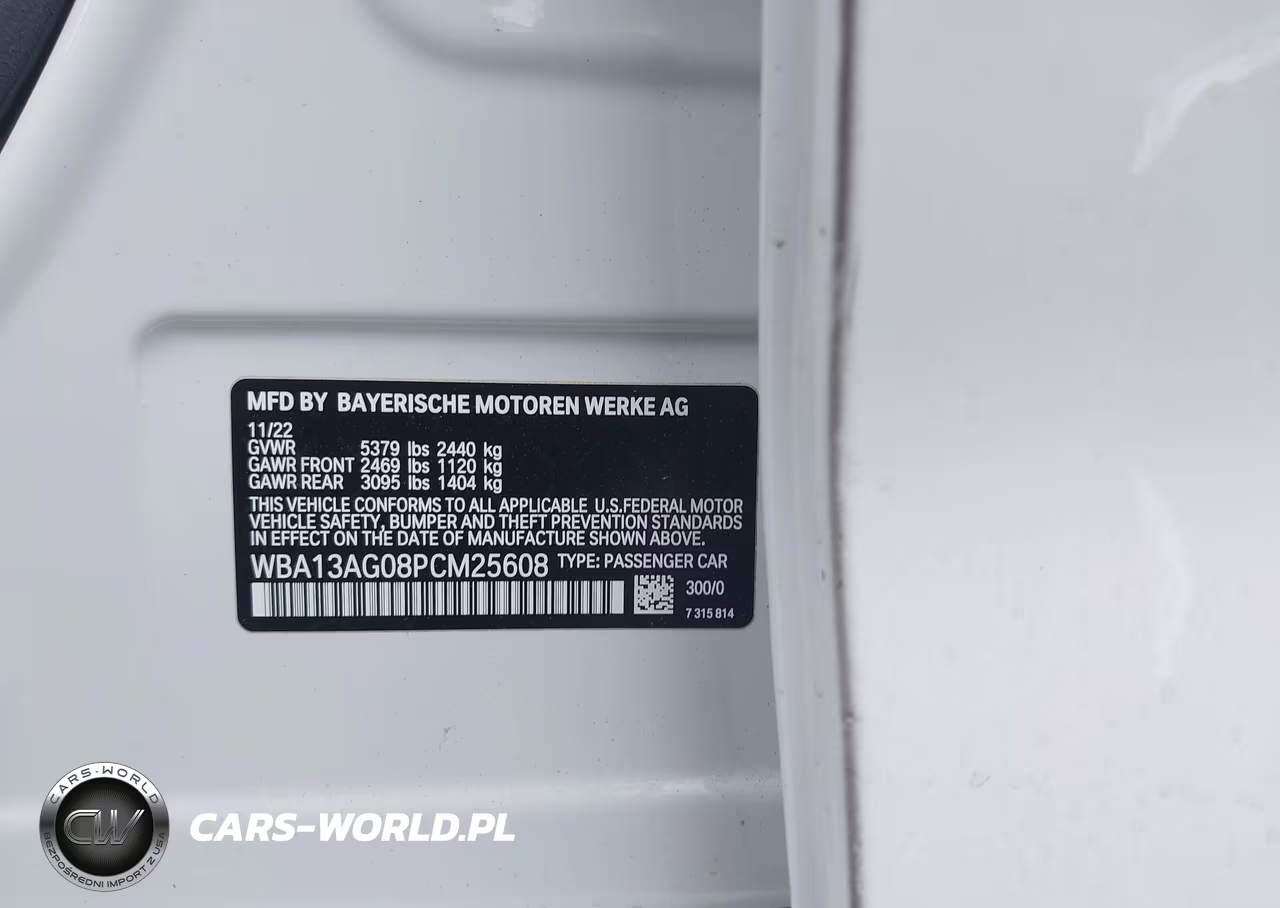 2023 BMW 530E VIN:WBA13AG08PCM25608 - 9