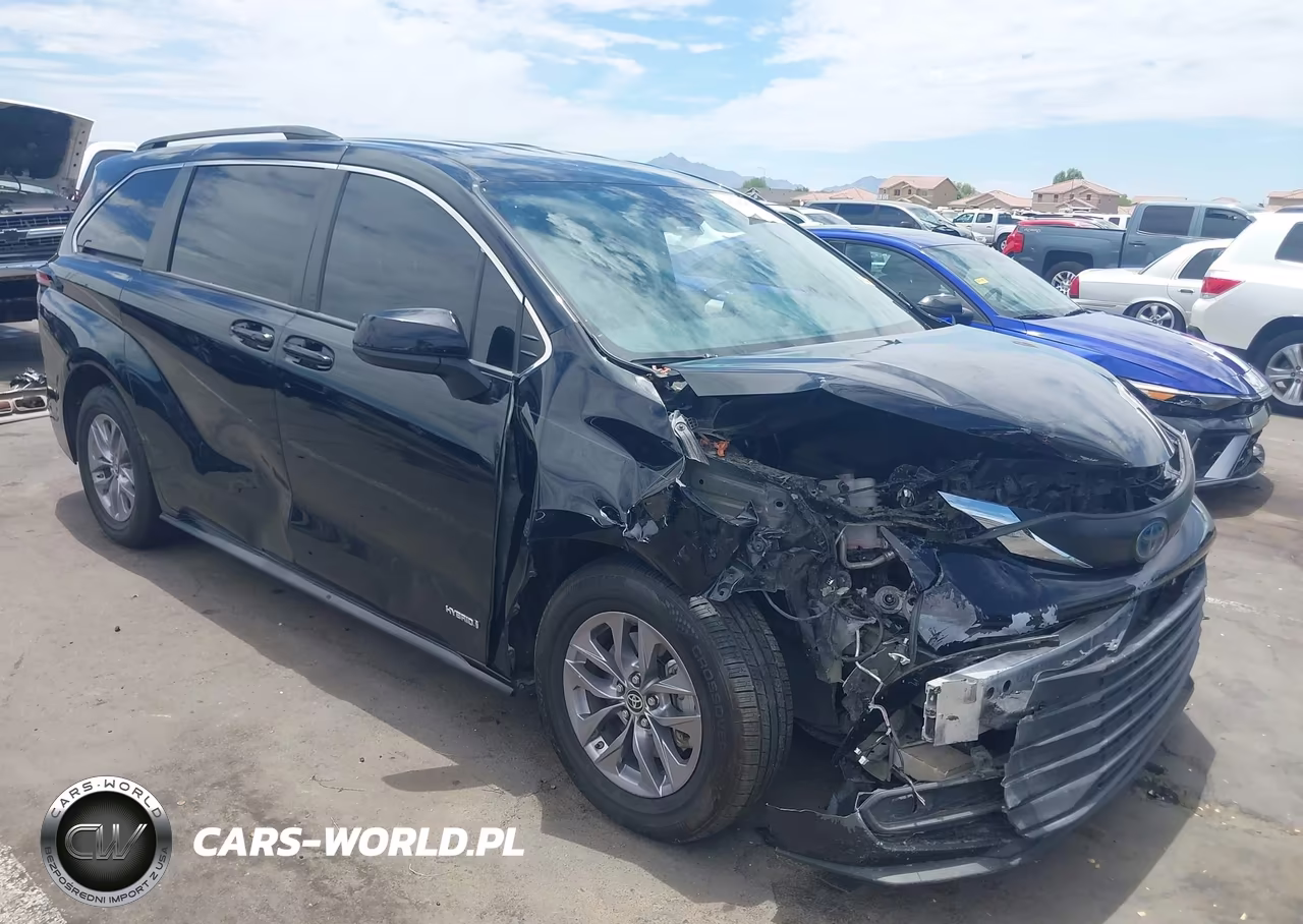 2021 Toyota Sienna Le VIN:5TDKRKEC8MS037247 - 6