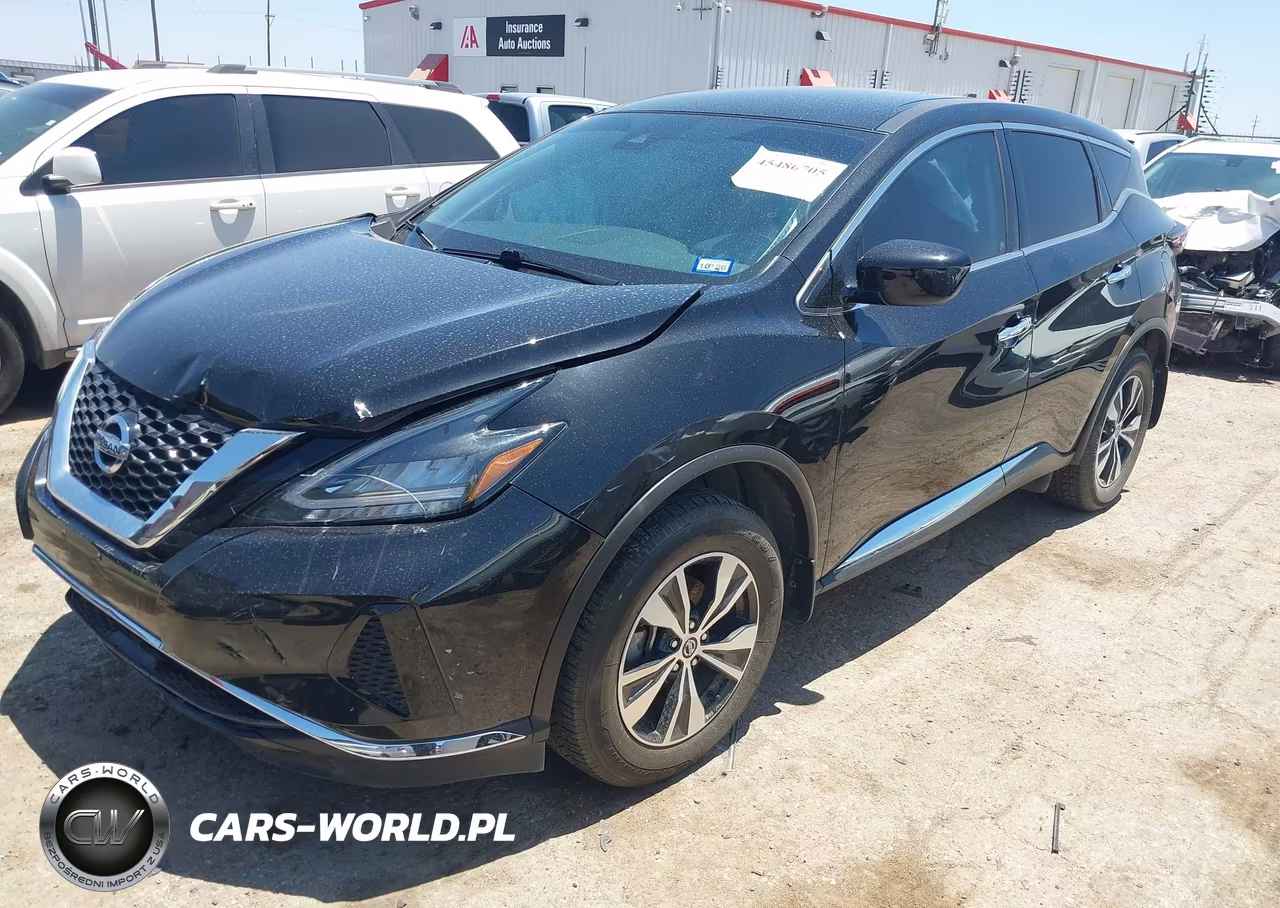 2022 Nissan Murano S Fwd VIN:5N1AZ2AJ3NC117778 - 2