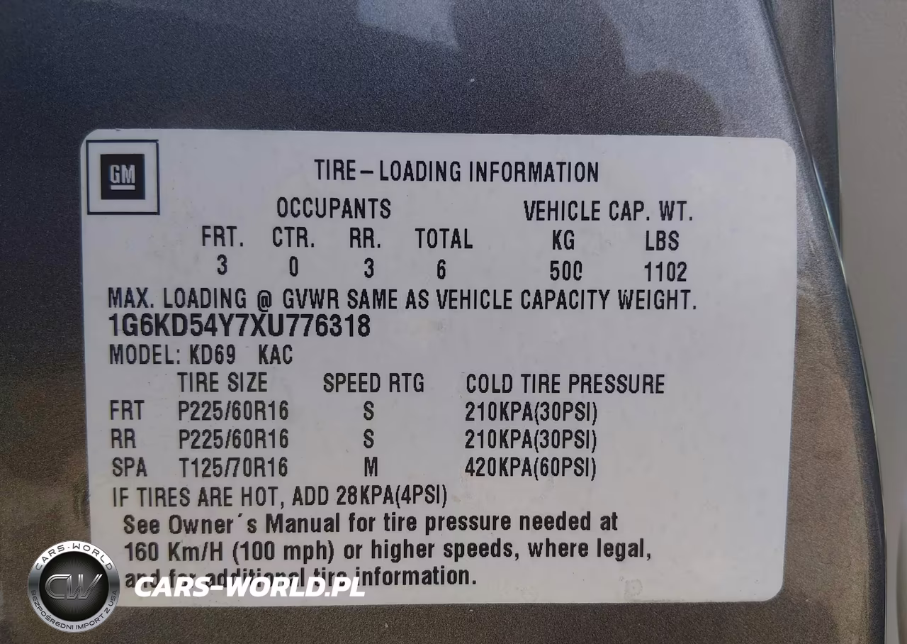 1999 Cadillac Deville Standard VIN:1G6KD54Y7XU776318 - 9