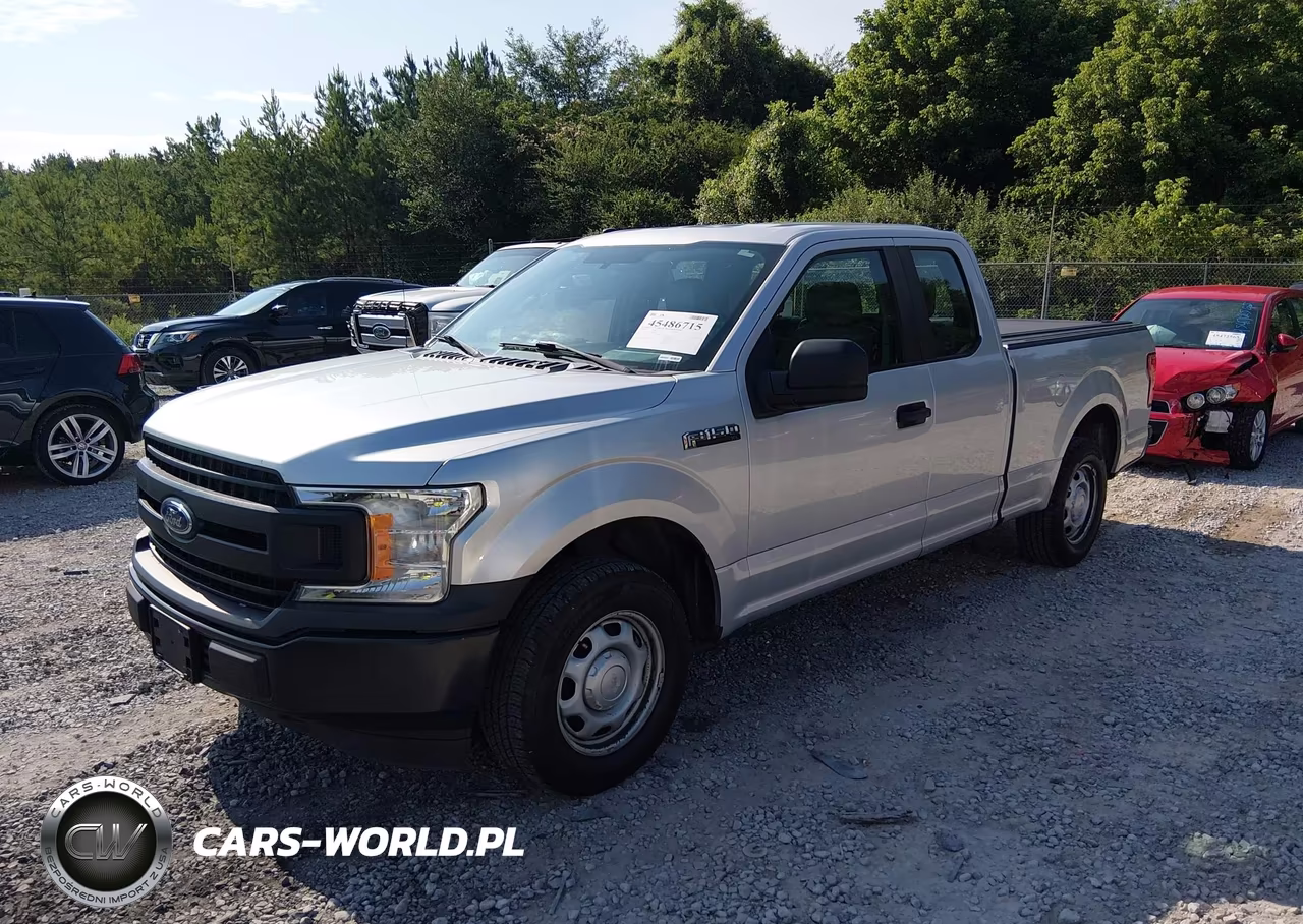 2018 Ford F-150 Xl-Xlt VIN:1FTEX1CB1JFC76352 - 2