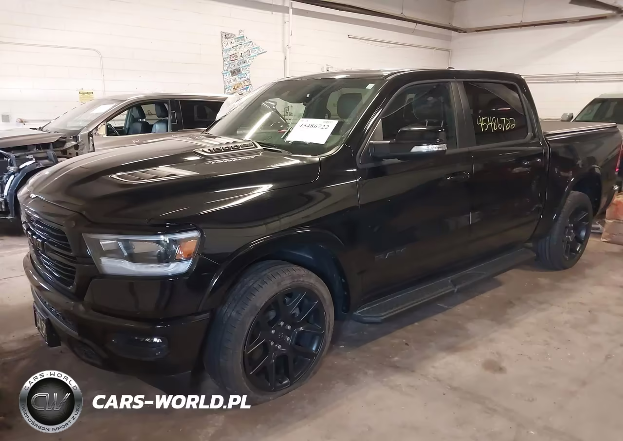 2021 Ram 1500 Laramie 4X4 5'7 Box VIN:1C6SRFJT7MN682241 - 2