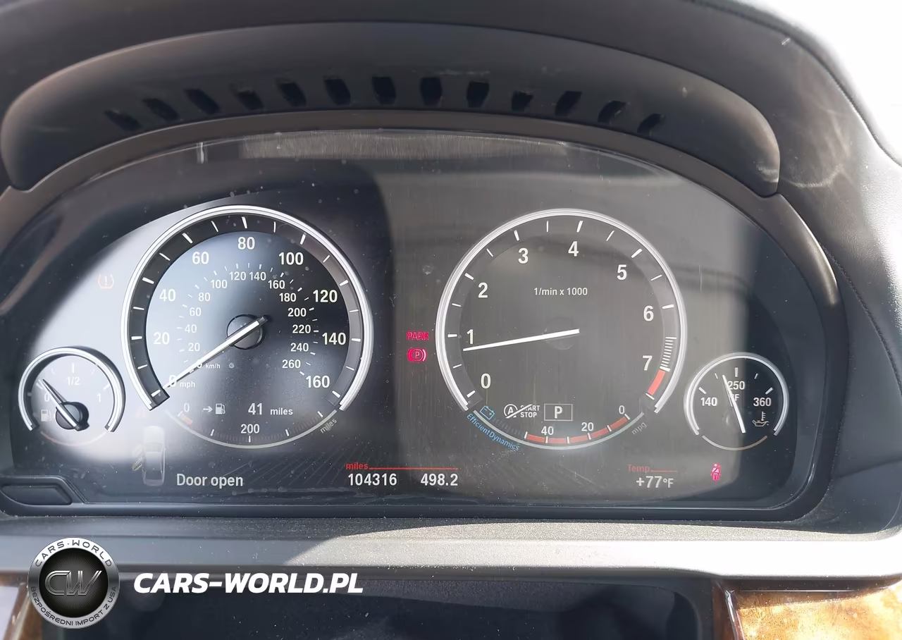 2013 BMW 750Li VIN:WBAYE8C5XDD133127 - 7