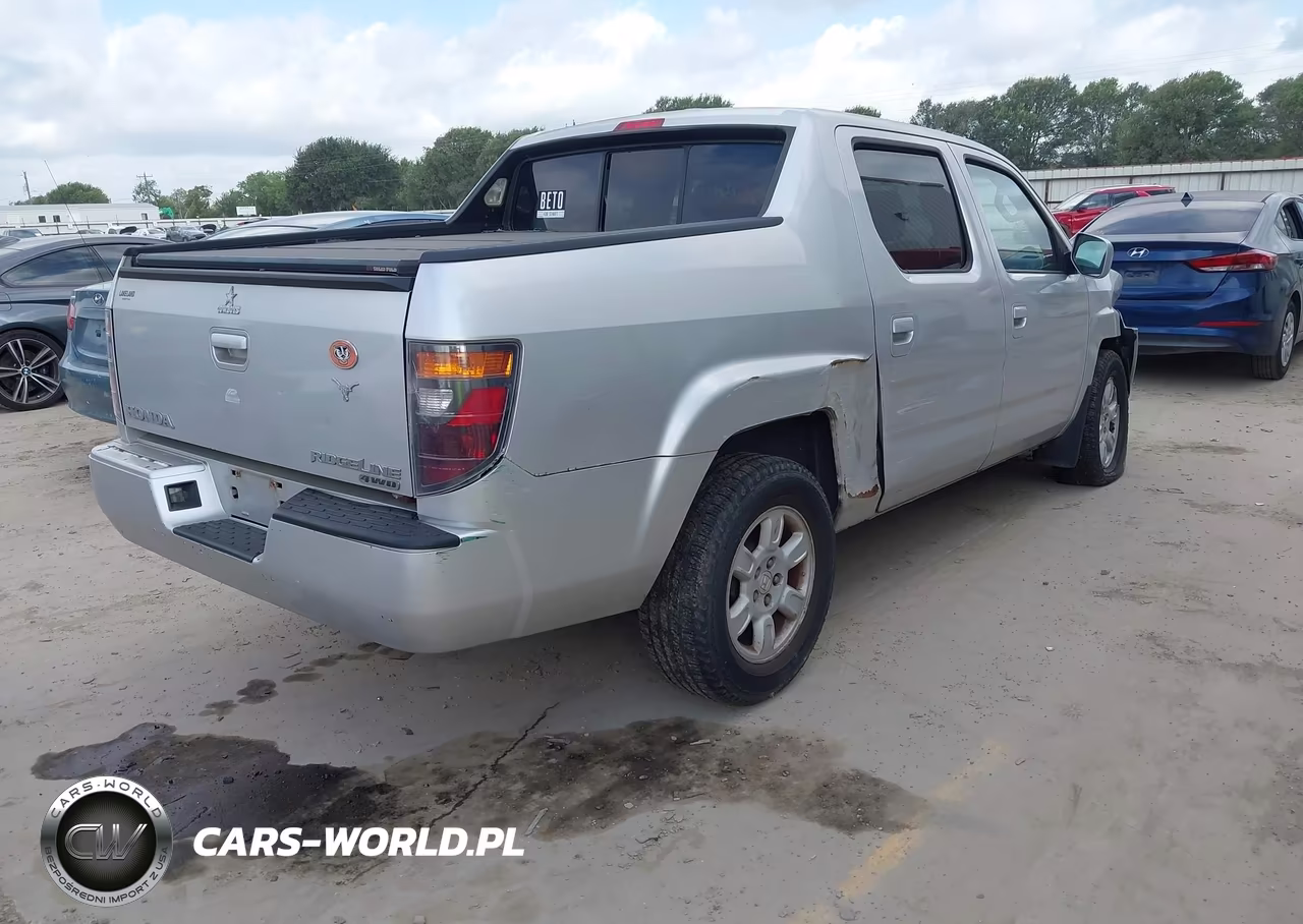 2006 Honda Ridgeline Rtl VIN:2HJYK16556H522659 - 4