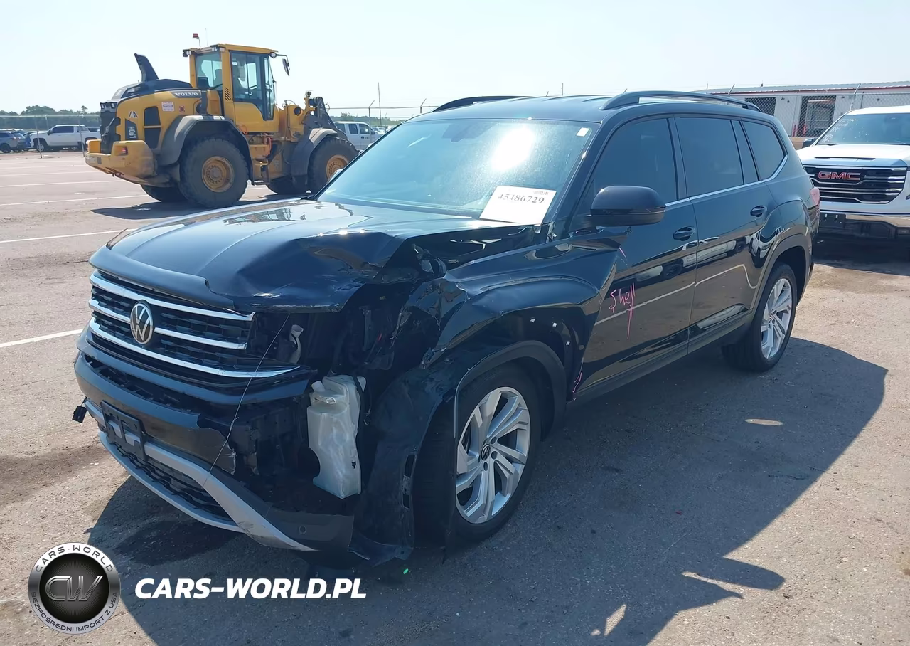 2021 Volkswagen Atlas 3.6L V6 Se W-Technology VIN:1V2HR2CAXMC605039 - 2
