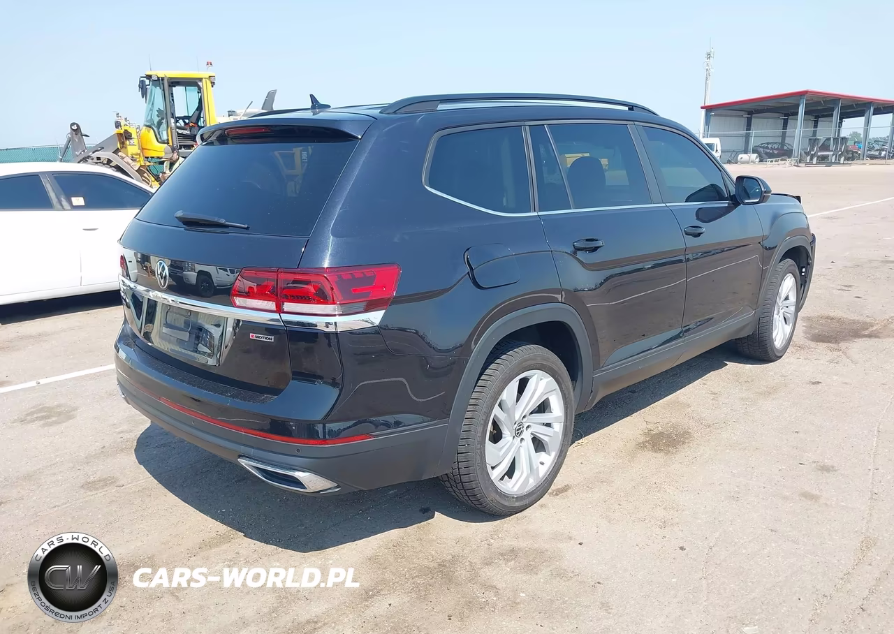 2021 Volkswagen Atlas 3.6L V6 Se W-Technology VIN:1V2HR2CAXMC605039 - 4