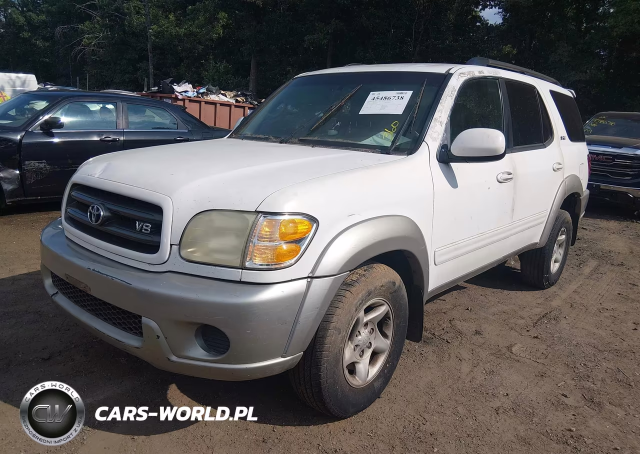 2002 Toyota Sequoia Sr5 V8 VIN:5TDZT34A02S128841 - 2