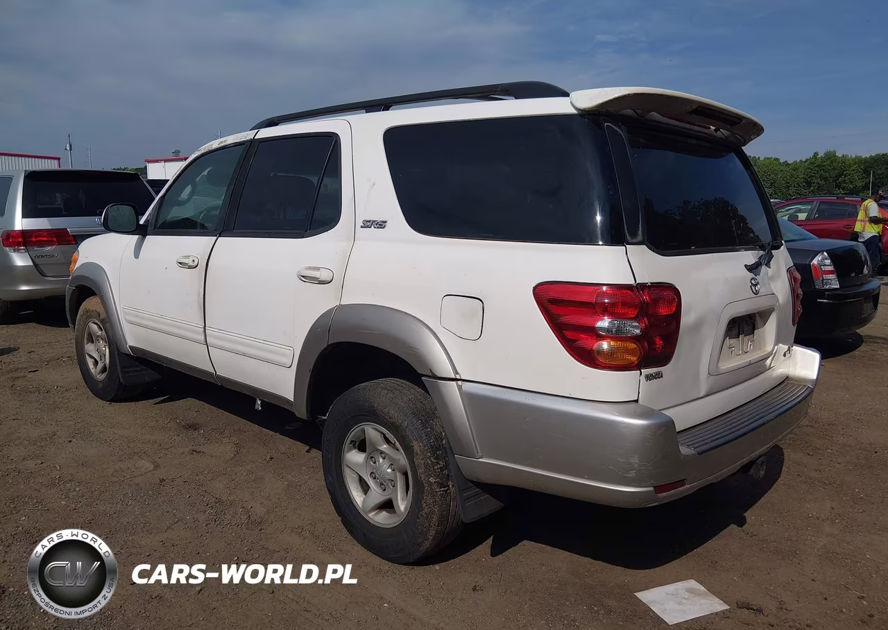 2002 Toyota Sequoia Sr5 V8 VIN:5TDZT34A02S128841 - 3