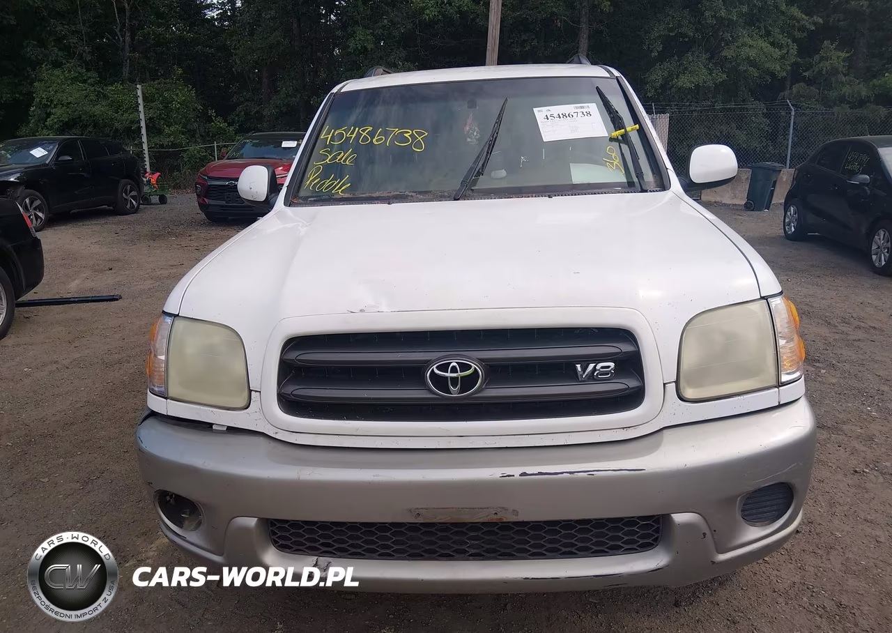 2002 Toyota Sequoia Sr5 V8 VIN:5TDZT34A02S128841 - 6