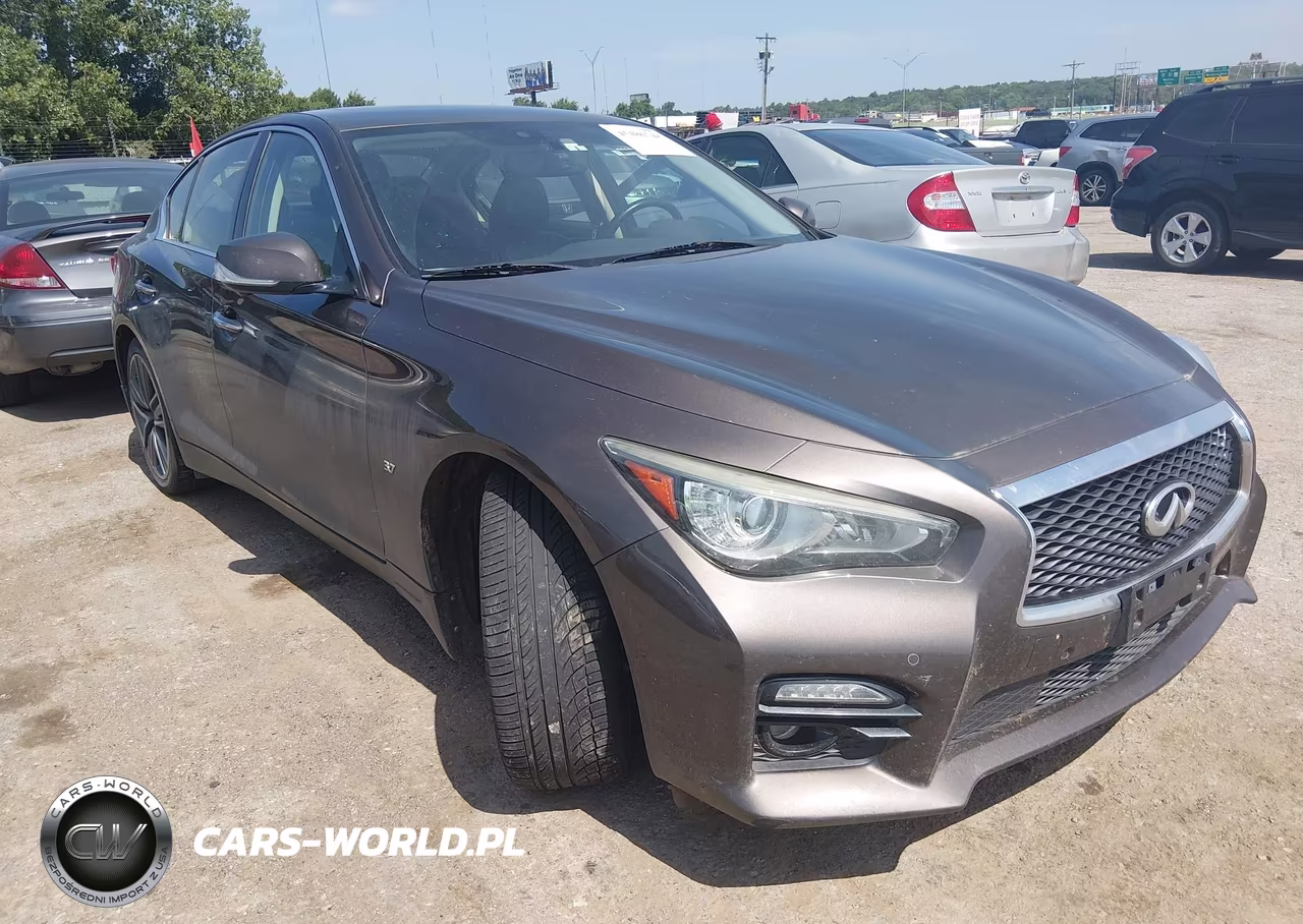 2015 Infiniti Q50 Sport VIN:JN1BV7AR4FM393439 - 1