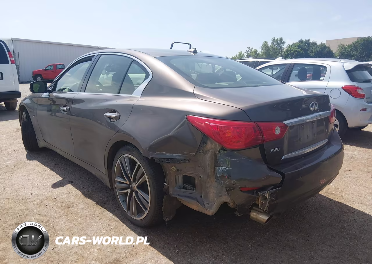 2015 Infiniti Q50 Sport VIN:JN1BV7AR4FM393439 - 3