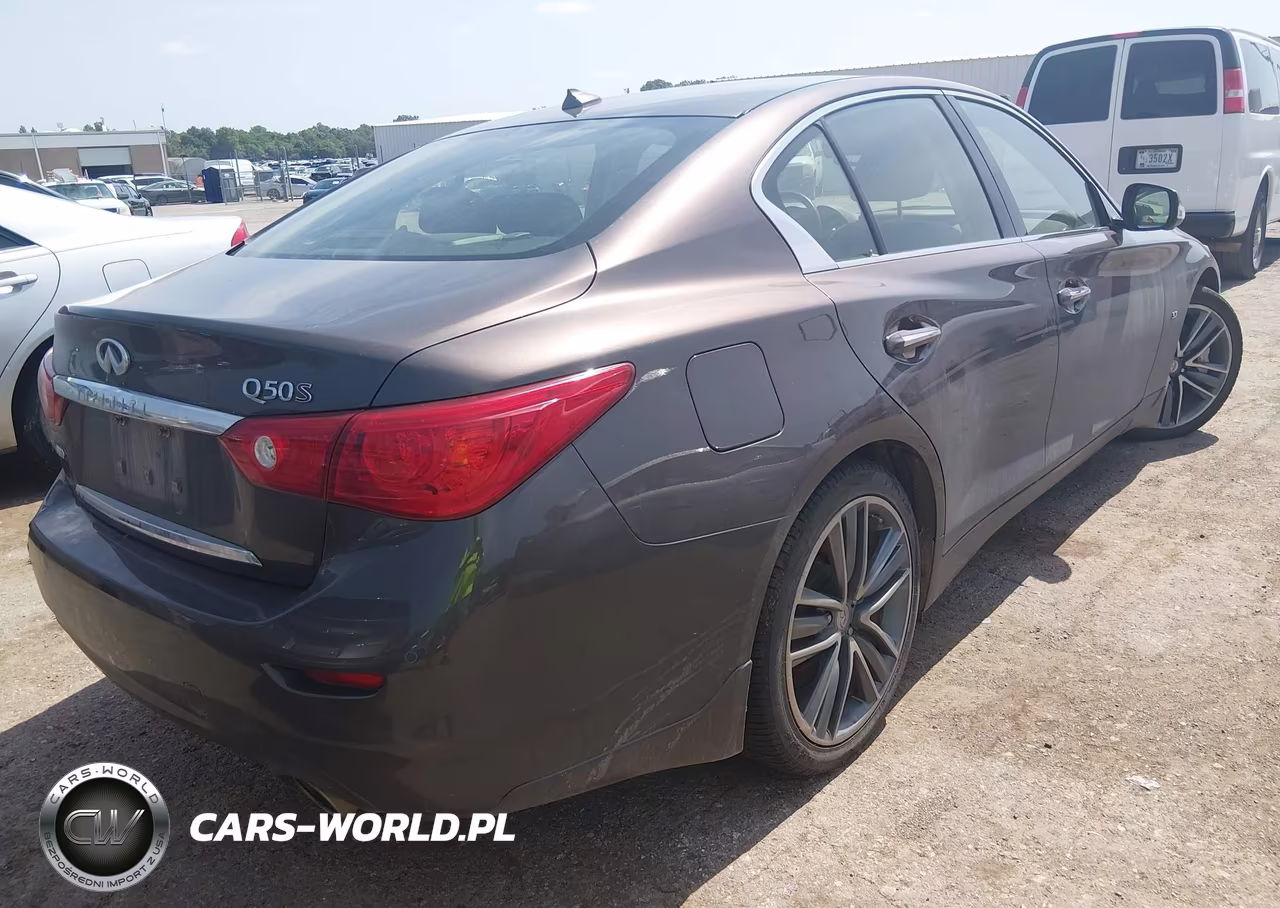 2015 Infiniti Q50 Sport VIN:JN1BV7AR4FM393439 - 4