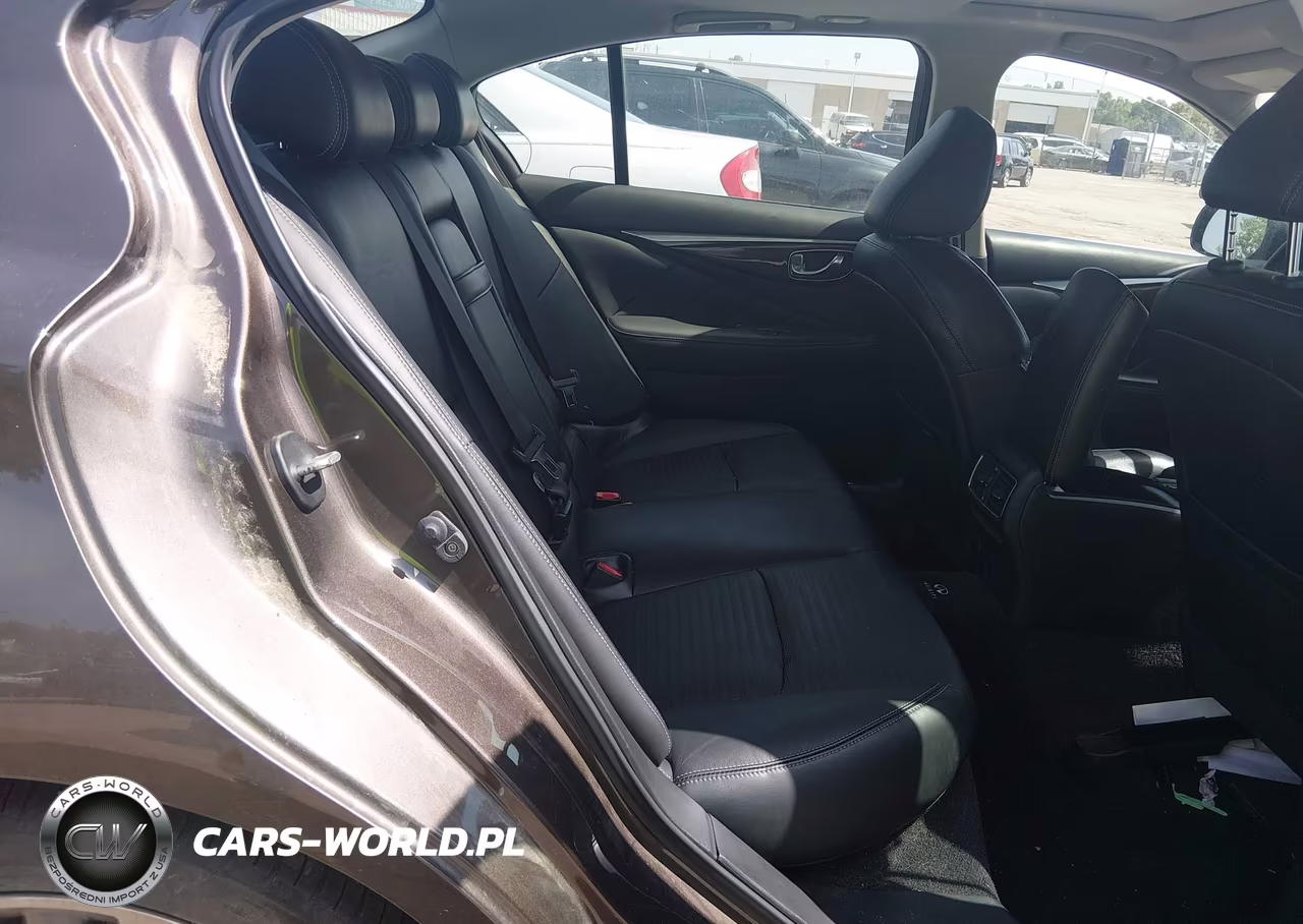 2015 Infiniti Q50 Sport VIN:JN1BV7AR4FM393439 - 8