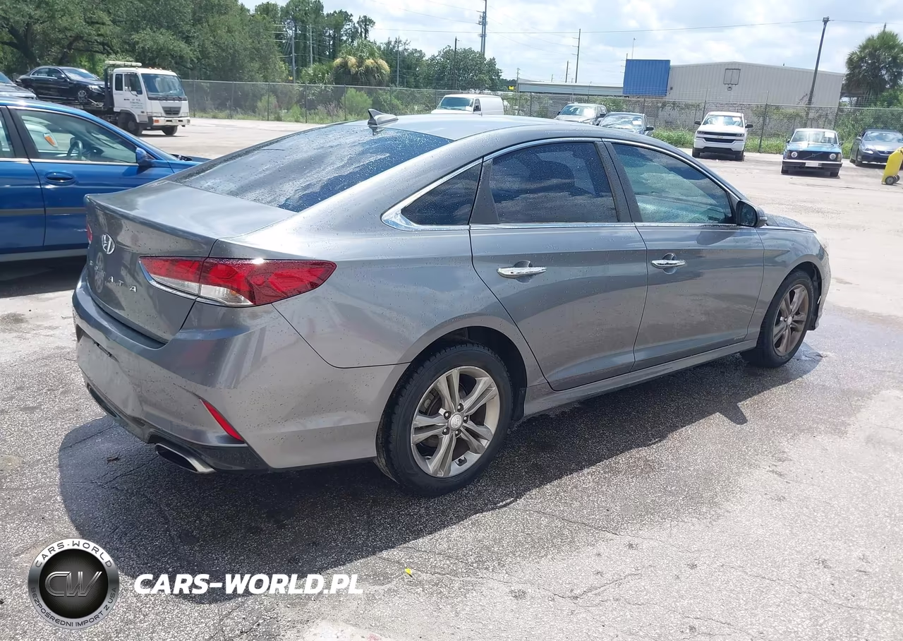 2019 Hyundai Sonata Sel VIN:5NPE34AF6KH741346 - 4