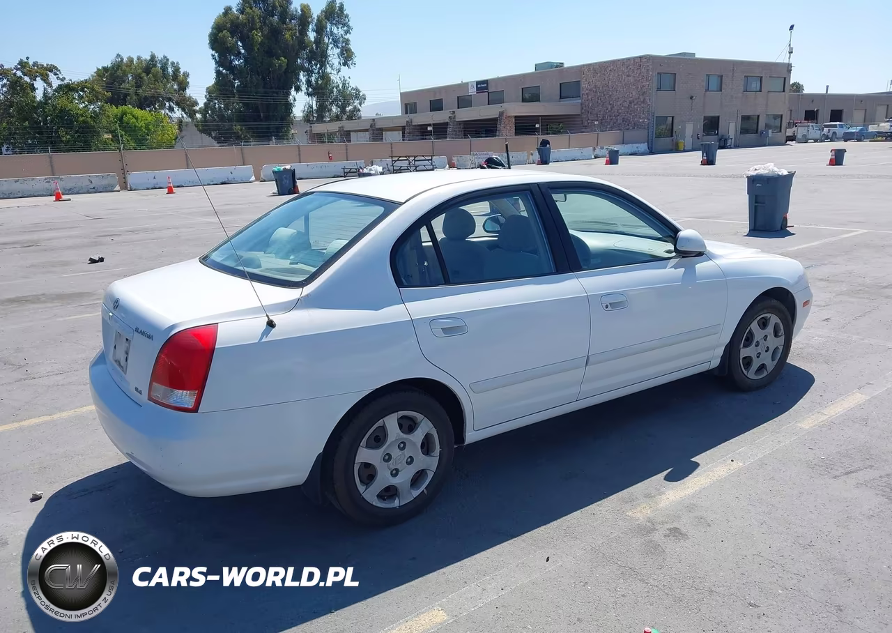 2001 Hyundai Elantra Gls VIN:KMHDN45D91U067336 - 4