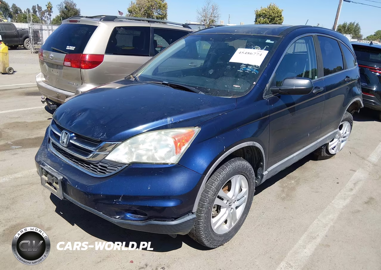 2010 Honda Cr-V Ex VIN:5J6RE3H52AL011487 - 2