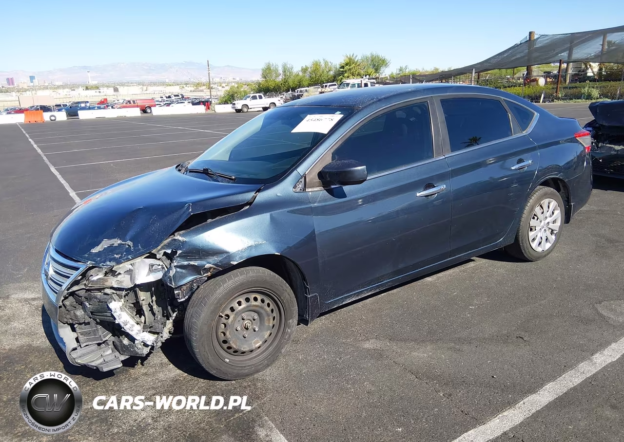 2015 Nissan Sentra Sv VIN:3N1AB7AP2FL658145 - 2