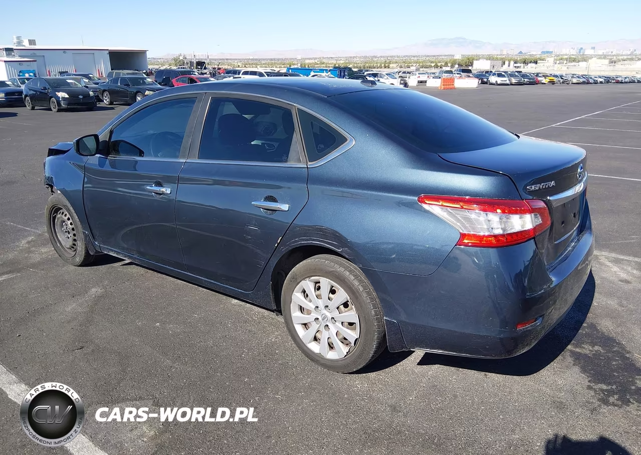 2015 Nissan Sentra Sv VIN:3N1AB7AP2FL658145 - 3
