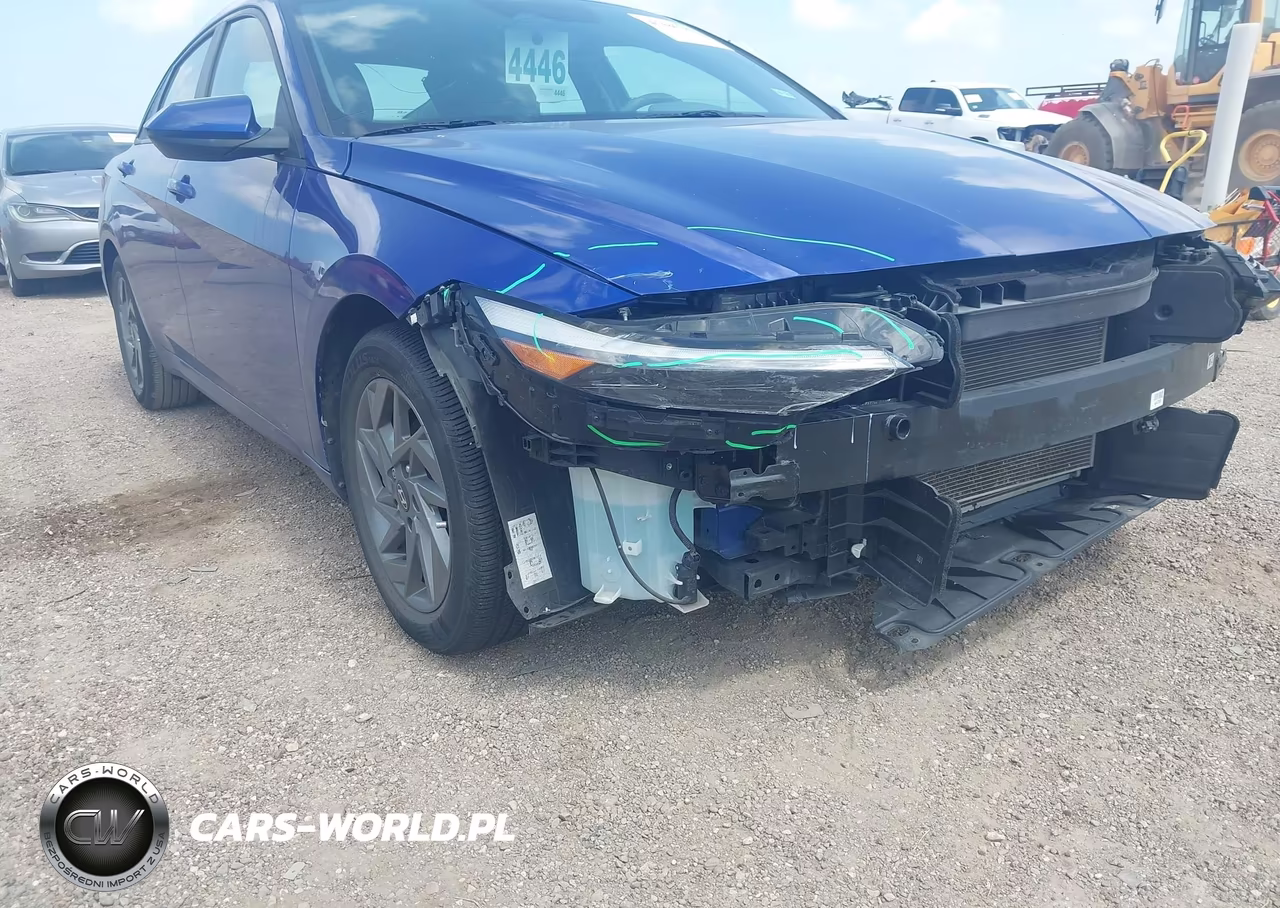 2024 Hyundai Elantra Sel VIN:KMHLM4DG9RU738400 - 19