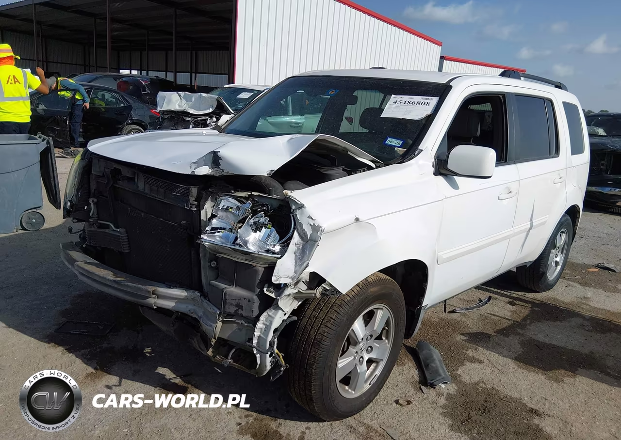 2009 Honda Pilot Ex VIN:5FNYF38429B015544 - 2