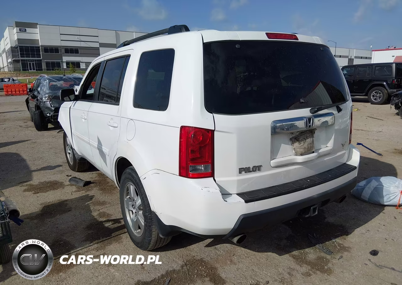 2009 Honda Pilot Ex VIN:5FNYF38429B015544 - 3