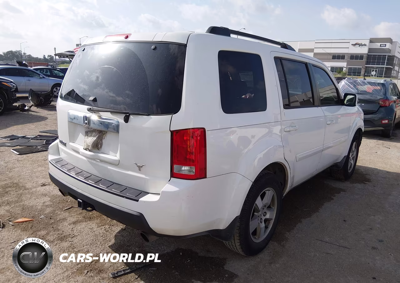 2009 Honda Pilot Ex VIN:5FNYF38429B015544 - 4