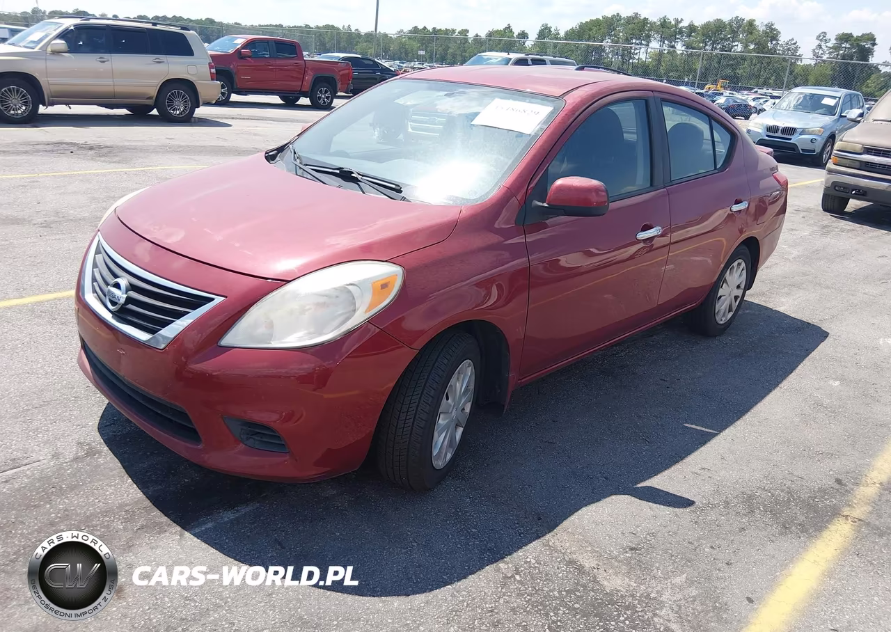 2013 Nissan Versa 1.6 Sv VIN:3N1CN7AP9DL875494 - 2