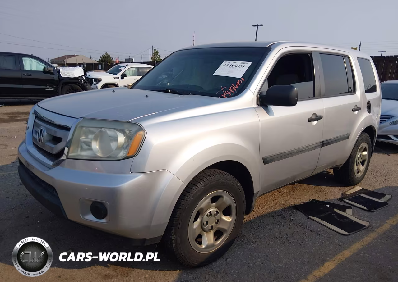 2011 Honda Pilot Lx VIN:5FNYF3H23BB052753 - 2