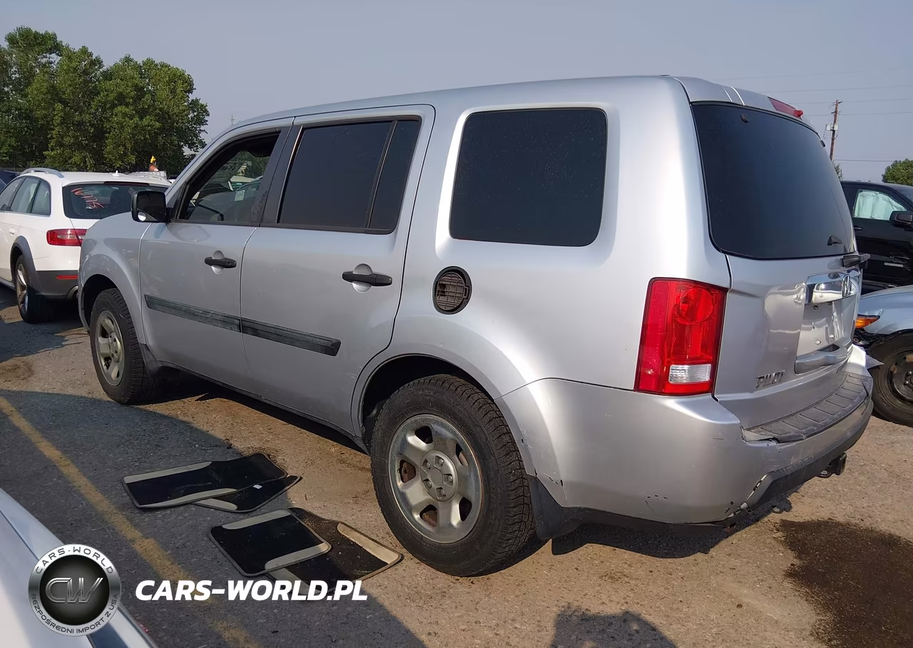 2011 Honda Pilot Lx VIN:5FNYF3H23BB052753 - 3