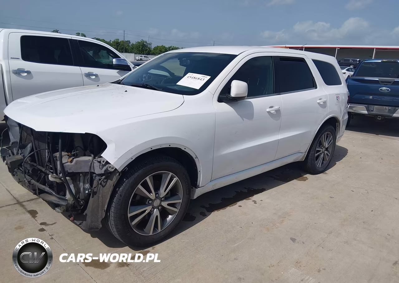 2013 Dodge Durango Sxt VIN:1C4RDHAG0DC617182 - 2
