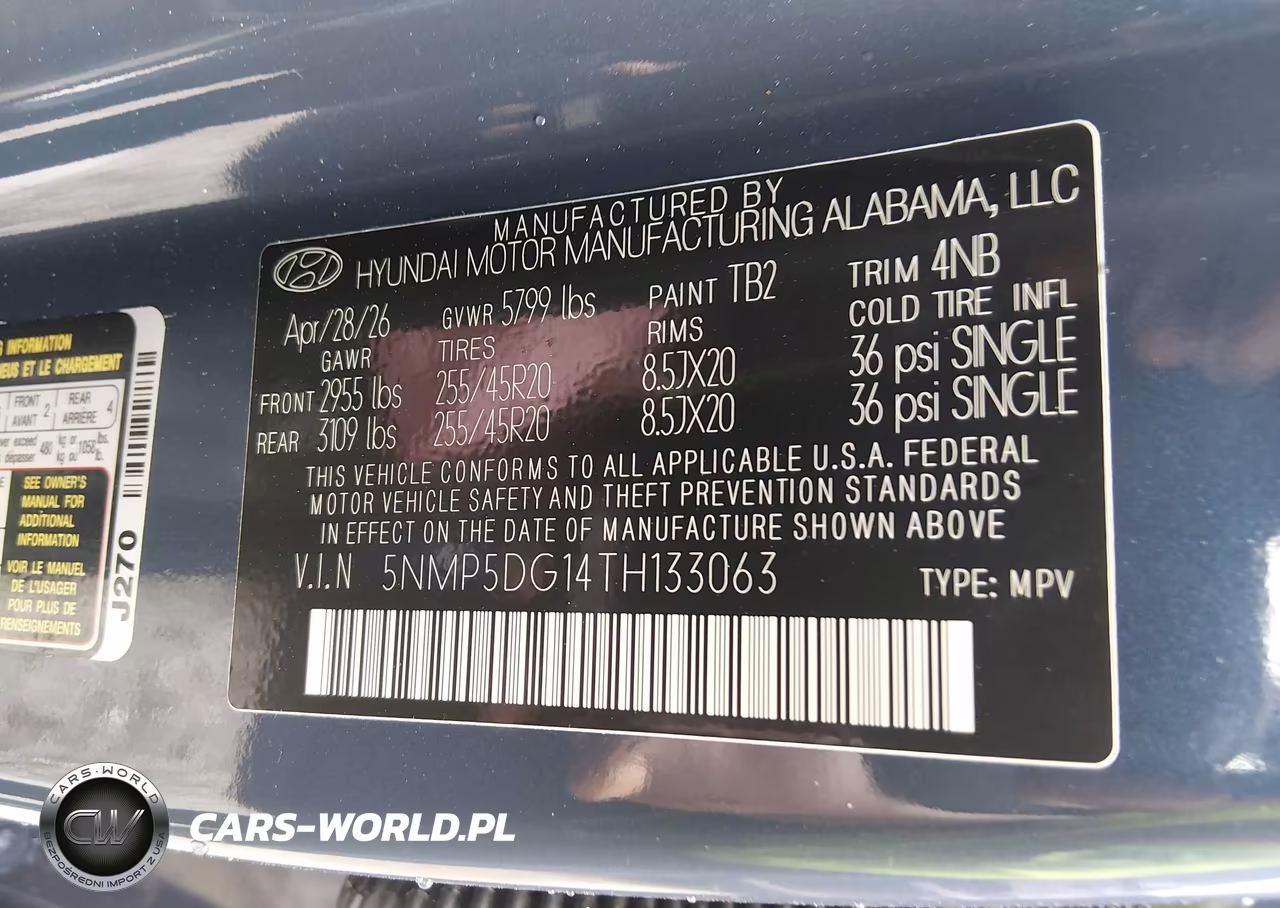 2026 Hyundai Santa Fe Hybrid Calligraphy VIN:5NMP5DG14TH133063 - 9