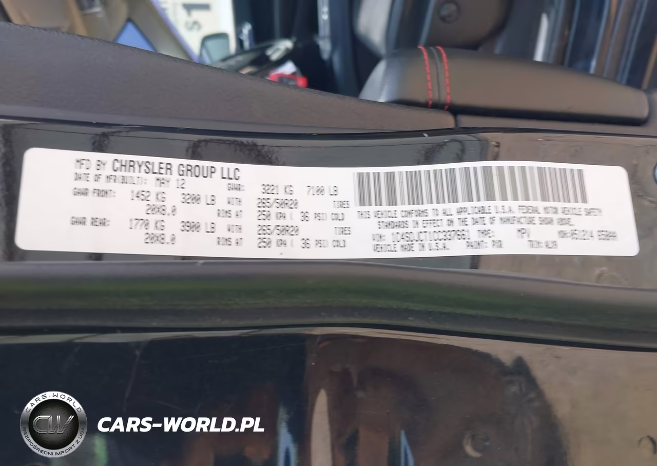 2012 Dodge Durango R-T VIN:1C4SDJCT1CC337661 - 9