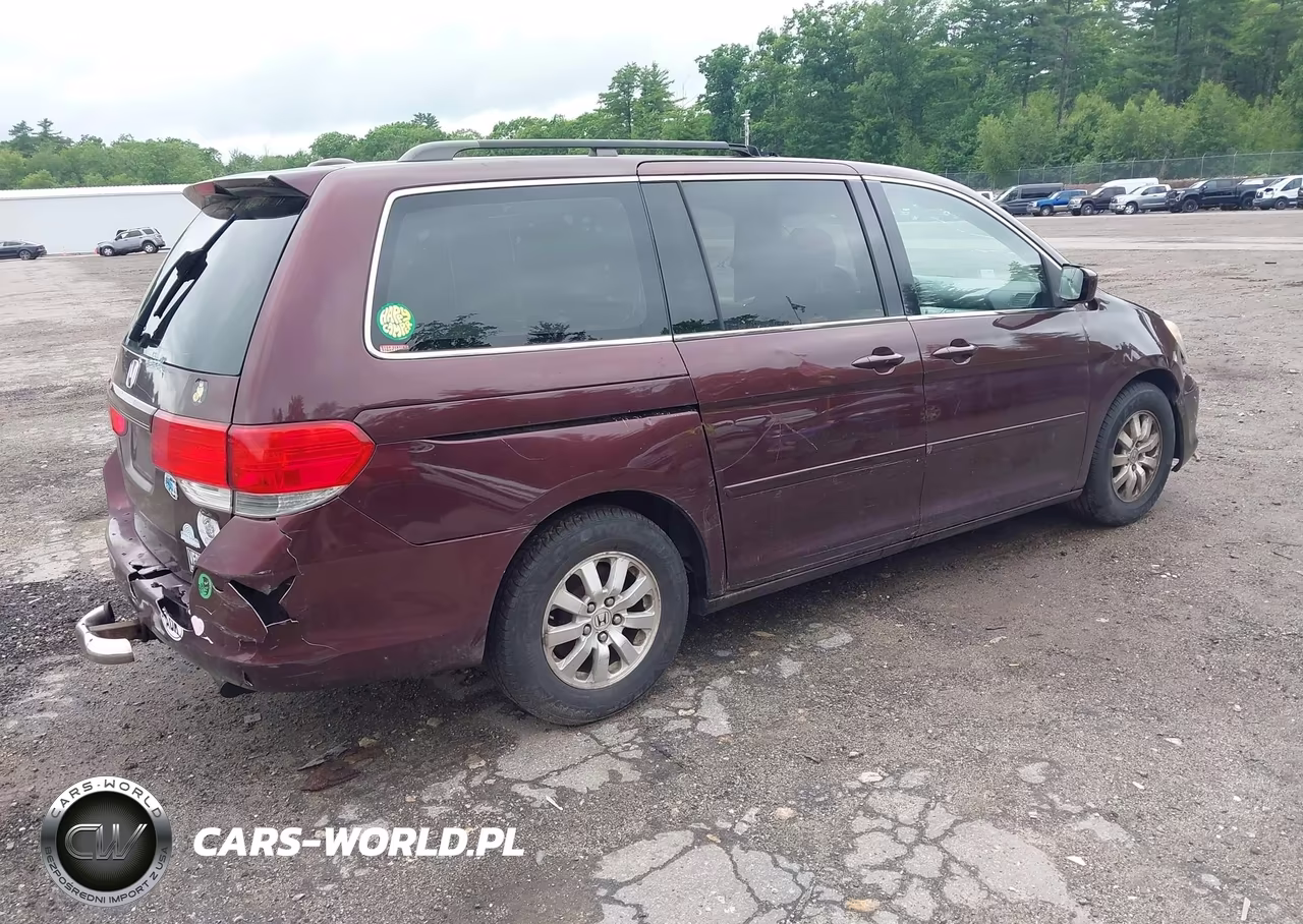 2008 Honda Odyssey Ex-L VIN:5FNRL386X8B089050 - 4