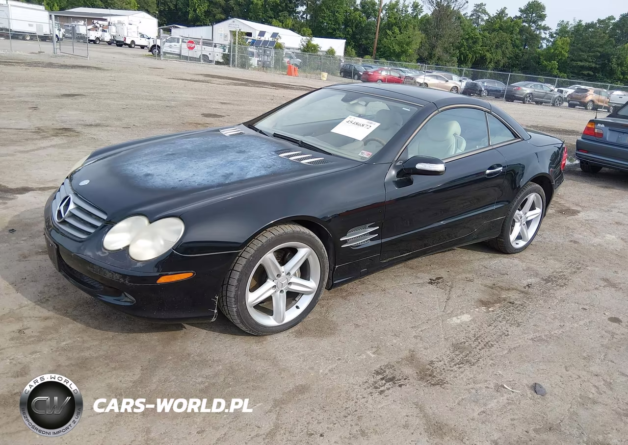 2005 Mercedes-Benz Sl 500 VIN:WDBSK75F25F093650 - 2